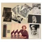 Joan Crawford Photo and Film Negative Collection with Vintage Prints