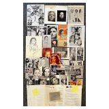 Greta Garbo Movie Memorabilia Collection with Photos, Negatives, and Clippings and more!
