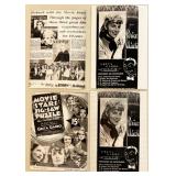 Greta Garbo Movie Memorabilia Collection with Photos, Negatives, and Clippings and more!