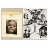Greta Garbo Movie Memorabilia Collection with Photos, Negatives, and Clippings and more!