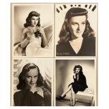 Large Collection of Vintage Paulette Goddard Hollywood Publicity Photos