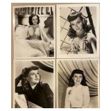 Large Collection of Vintage Paulette Goddard Hollywood Publicity Photos