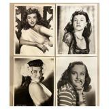 Large Collection of Vintage Paulette Goddard Hollywood Publicity Photos