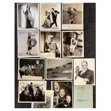 Collection of 1930s Movie Publicity Photos with CBS and Hollywood Stars