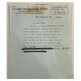 Collection of 1930s Movie Publicity Photos with CBS and Hollywood Stars