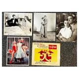 Collection of 5 Classic Hollywood Movie Photographs and Lobby Cards