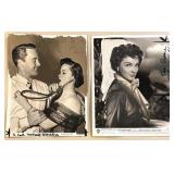 Collection of Vintage 1940s-1950s Hollywood Actress Publicity Photos and Press Clippings
