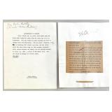 Collection of Vintage 1940s-1950s Hollywood Actress Publicity Photos and Press Clippings