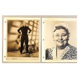 Collection of Vintage 1940s-1950s Hollywood Actress Publicity Photos and Press Clippings