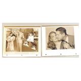 Collection of Vintage 1940s-1950s Hollywood Actress Publicity Photos and Press Clippings