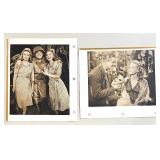 Collection of Vintage 1940s-1950s Hollywood Actress Publicity Photos and Press Clippings