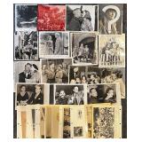 Collection of Vintage 1940s-1960s Hollywood Movie Publicity Photos and Clippings