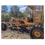 Vintage Caterpillar Motor Grader Vintage Caterpillar Motor Grader