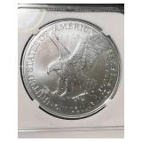 2025 AMERICAN SILVER EAGLE NGC MS70 EARLY RELEASE 2025 AMERICAN SILVER EAGLE NGC MS70 EARLY RELEASE