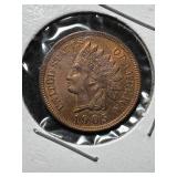 1905 US INDIAN HEAD CENT BU 1905 US INDIAN HEAD CENT BU