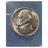 1954-S US JEFFERSON NICKEL ANACS MS66 1954-S US JEFFERSON NICKEL ANACS MS66