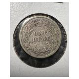 1901 US BARBER DIME 1901 US BARBER DIME