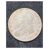 1826 US BUST HALF DOLLAR 1826 US BUST HALF DOLLAR