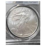 2023 AMERICAN SILVER EAGLE PCGS MS70 2023 AMERICAN SILVER EAGLE PCGS MS70