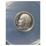 1981-S US PROOF ROOSEVELT DIME ANACS PF69 DCAM 1981-S US PROOF ROOSEVELT DIME ANACS PF69 DCAM