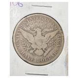 1906 US BARBER HALF DOLLAR 1906 US BARBER HALF DOLLAR