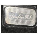 1 TROY OZ .999 FINE SILVER SILVERTOWNE BAR 1 TROY OZ .999 FINE SILVER SILVERTOWNE BAR