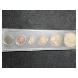 6 COIN US TYPE SET IN HARDCOVER CASE 6 COIN US TYPE SET IN HARDCOVER CASE