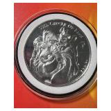 25 GRAMS .999 FINE SILVER LION KING ROUND IN CASE 25 GRAMS .999 FINE SILVER LION KING ROUND IN CASE