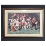 Framed G. Sheridan Knowles Patriotic Parade Print, 33x45 Inches Framed G. Sheridan Knowles Patriotic Parade Print, 33x45 Inches