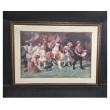 Framed G. Sheridan Knowles Patriotic Parade Print, 33x45 Inches Framed G. Sheridan Knowles Patriotic Parade Print, 33x45 Inches