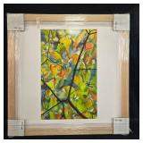 Framed Artwork of Autumn Leaves with 31x31 Inch Wooden Frame Framed Artwork of Autumn Leaves with 31x31 Inch Wooden Frame