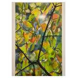 Framed Artwork of Autumn Leaves with 31x31 Inch Wooden Frame Framed Artwork of Autumn Leaves with 31x31 Inch Wooden Frame