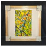 Framed Artwork of Autumn Leaves with 31x31 Inch Wooden Frame Framed Artwork of Autumn Leaves with 31x31 Inch Wooden Frame