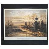 Framed Print Benjamin Williams Leader February Fill Dyke 20x27.5 in Framed Print Benjamin Williams Leader February Fill Dyke 20x27.5 in
