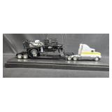Ag-Chem Diecast Semi Truck and Trailer with Sprayer Model in Display Case Ag-Chem Diecast Semi Truck and Trailer with Sprayer Model in Display Case