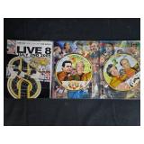 Collection of 8 Music CDs and Live 8 Concert DVD Box Set Collection of 8 Music CDs and Live 8 Concert DVD Box Set