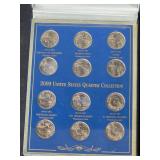 2008 and 2009 State Quarter Collection Sets in Display Cases 2008 and 2009 State Quarter Collection Sets in Display Cases