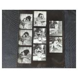 Collection of Vintage Black and White Family Portraits and Contact Sheets Collection of Vintage Black and White Family Portraits and Contact Sheets