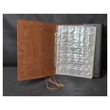 Nautical-Themed Faux Leather Coin Album Binder with Inserts and Charm Clasp Nautical-Themed Faux Leather Coin Album Binder with Inserts and Charm Clasp