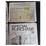 Collection of 1969 Apollo 11 Moon Landing Newspapers Minneapolis Star Tribune Collection of 1969 Apollo 11 Moon Landing Newspapers Minneapolis Star Tribune