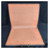 Vintage Brown Leather Portfolio Case with Handle Vintage Brown Leather Portfolio Case with Handle