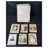 Antique Photo Album with Minnesota Cabinet Card Portraits Antique Photo Album with Minnesota Cabinet Card Portraits