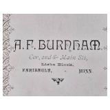 Antique Photo Album with Minnesota Cabinet Card Portraits Antique Photo Album with Minnesota Cabinet Card Portraits