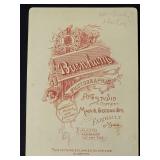 Antique Photo Album with Minnesota Cabinet Card Portraits Antique Photo Album with Minnesota Cabinet Card Portraits
