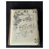 Antique Photo Album with Minnesota Cabinet Card Portraits Antique Photo Album with Minnesota Cabinet Card Portraits