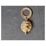 Pair of Vintage Brass Lion Head Door Knockers Pair of Vintage Brass Lion Head Door Knockers