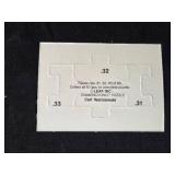 Collection of Baseball and Football Trading Cards with Diamond King Puzzle Pieces Collection of Baseball and Football Trading Cards with Diamond King Puzzle Pieces