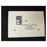 Collection of Baseball and Football Trading Cards with Diamond King Puzzle Pieces Collection of Baseball and Football Trading Cards with Diamond King Puzzle Pieces