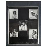Framed 30x40 Black and White Portrait Photography with Contact Sheets Framed 30x40 Black and White Portrait Photography with Contact Sheets