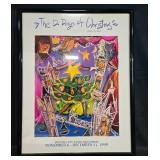 Framed The 12 Days of Christmas Poster Dayton Framed The 12 Days of Christmas Poster Dayton
